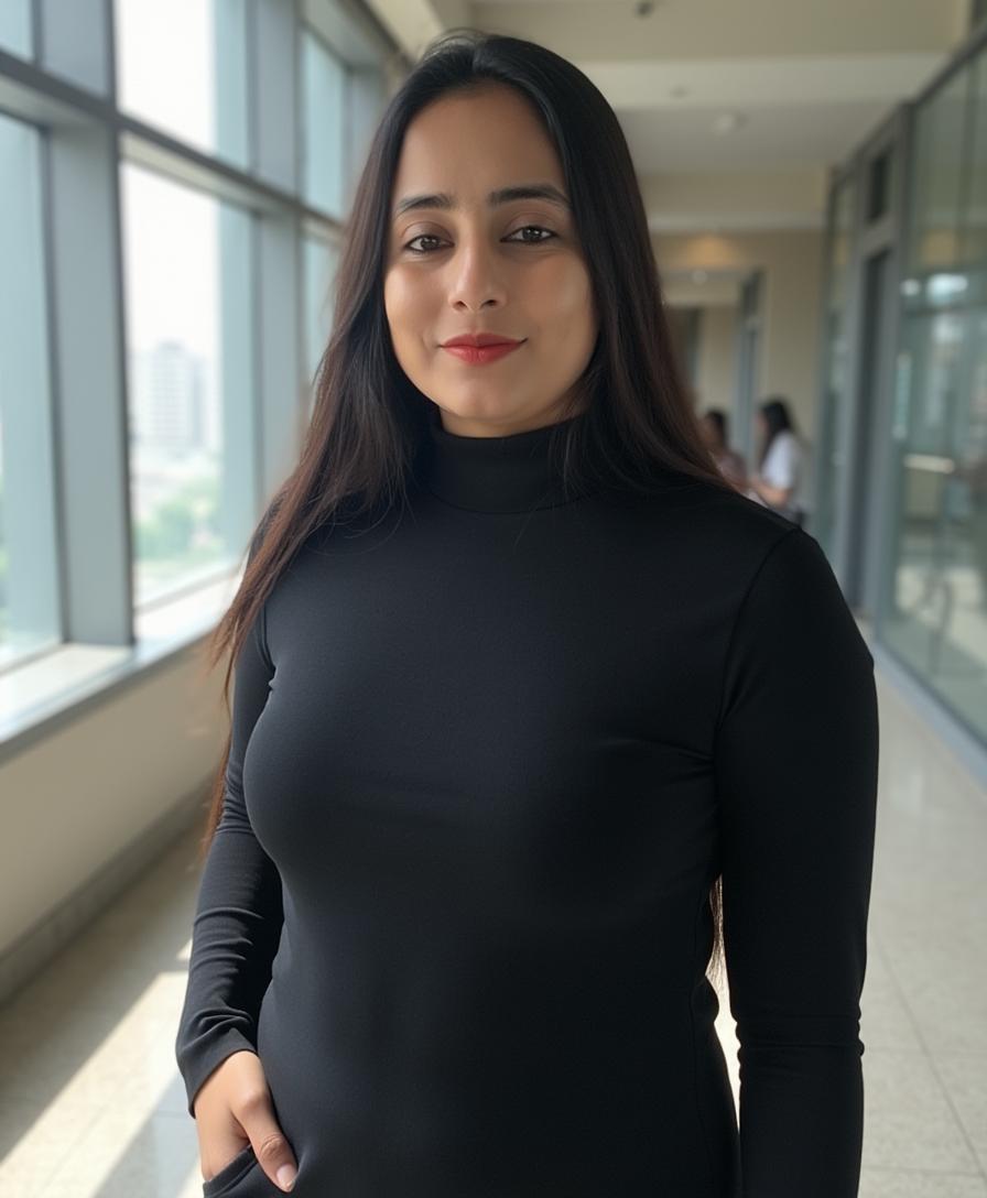 Happy family at home